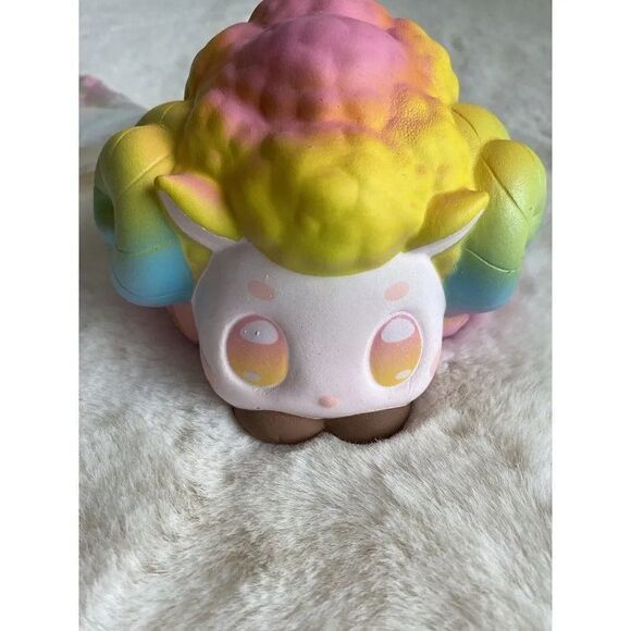 Japan iBloom Rainbow Sheratan The Sheep LIMITED EDITION Squishy Toy - Picture 10 of 16